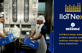 IIoTNext helps to enhance product quality and reduces wastage in Dairy